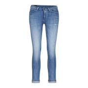 Monroe Skinny-Fit Jeans Dondup , Blue , Dames