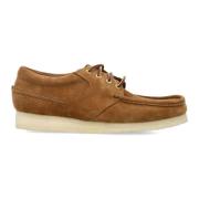 Gesloten Suede Bootschoenen Clarks , Brown , Heren