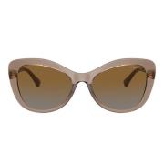 Trendy en elegante gepolariseerde zonnebril Vogue , Brown , Dames