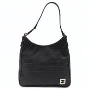 Pre-owned Canvas handbags Fendi Vintage , Black , Dames