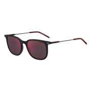 Black/Grey Red Sunglasses Hugo Boss , Multicolor , Heren