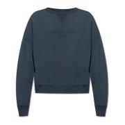 Sweatshirt met logo Maison Margiela , Blue , Heren