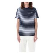 Isaac Gestreept T-Shirt A.p.c. , Multicolor , Heren