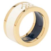 Pre-owned Plastic rings Carolina Herrera Pre-owned , Beige , Dames