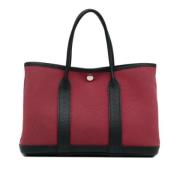 Pre-owned Leather handbags Hermès Vintage , Red , Dames