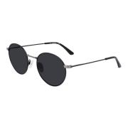 Ck21108S Sunglasses, Ruhtenium Black/Grey Calvin Klein , Black , Heren