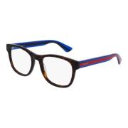 Donker Havana Blauwe Brillen Gucci , Multicolor , Unisex