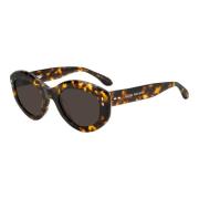 Havana/Bruine Zonnebril Isabel Marant , Brown , Dames