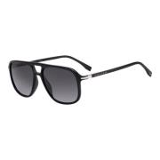 Black/Grey Shaded Sunglasses Hugo Boss , Black , Heren