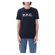 Stijlvolle VPC T-shirt voor mannen A.p.c. , Blue , Heren