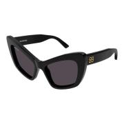 Black/Grey Sunglasses Balenciaga , Black , Dames