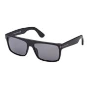 Matte Black/Smoke Sunglasses Tom Ford , Black , Unisex