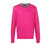 Stijlvolle Sweaters Versace , Pink , Heren