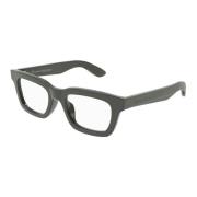Grey Sunglasses Frames Alexander McQueen , Gray , Unisex