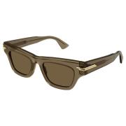 Brown Sunglasses Bv1122S Bottega Veneta , Brown , Dames