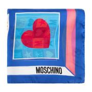 Zijden sjaal Moschino , Multicolor , Unisex