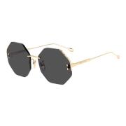 Rose Gold/Grey Sunglasses Isabel Marant , Yellow , Dames