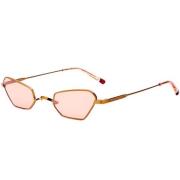 Carytown Zonnebril in Rose Gold/Pink Etnia Barcelona , Yellow , Unisex