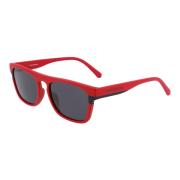 Red/Grey Sunglasses Calvin Klein Jeans , Multicolor , Heren