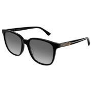 Black/Grey Shaded Sunglasses Gucci , Black , Dames