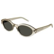 Beige/Grey Sunglasses SL 569 Saint Laurent , Beige , Dames