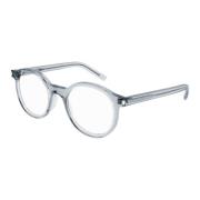 Transparent Grey Eyewear Frames Saint Laurent , Gray , Dames