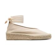 Beige Gea Wedge-Ballet Espadrilles Castañer , Beige , Dames