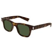 Havana/Green Sunglasses SL 566 Saint Laurent , Brown , Unisex