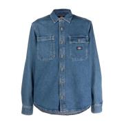 Dickies shirts blauw Dickies , Blue , Heren