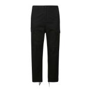 Cargo Broek met Zakken en Koordjes Carhartt Wip , Black , Heren