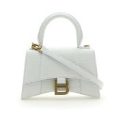 Zandloper Top Handtas XS Balenciaga , White , Dames