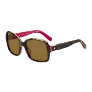 Annora/P/S Sunglasses in Havana Pink/Brown Kate Spade , Brown , Dames