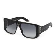 Sunglasses Revolution Rome Spp014V Philipp Plein , Black , Unisex