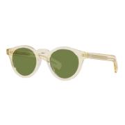 Buff/Green Martineaux Zonnebril Oliver Peoples , Multicolor , Heren