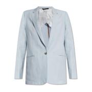 Linnen blazer Paul Smith , Blue , Dames