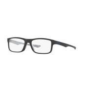 Satin Black Brillen Montuur Plank 2.0 Oakley , Black , Unisex