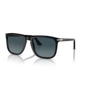 Black/Blue Shaded Sunglasses Persol , Black , Unisex