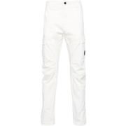 Tapered Trousers C.p. Company , White , Heren