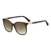 Caylin/S Sunglasses Black Brown/Brown Shaded Kate Spade , Brown , Dame...