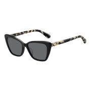 Zwart/Grijs Lucca Zonnebril Kate Spade , Black , Dames