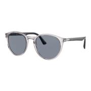 Galleria `900 Sunglasses Grey/Blue Persol , Gray , Heren