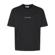 T-Shirts Lanvin , Black , Heren