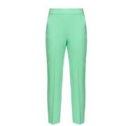 Straight Trousers Pinko , Green , Dames
