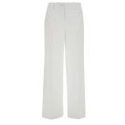 Wide Trousers Dolce & Gabbana , White , Dames