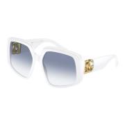 Sunglasses Dolce & Gabbana , White , Dames