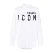 Casual Shirts Dsquared2 , White , Heren