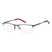 Matte Blue Brillen Montuur TH 1830 Tommy Hilfiger , Blue , Unisex