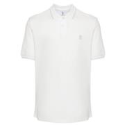 Luxe T-shirts en Polos Brunello Cucinelli , White , Heren