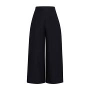 Wide Trousers Marni , Black , Dames