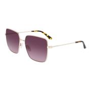 Gold/Violet Shaded Sunglasses Calvin Klein , Multicolor , Dames